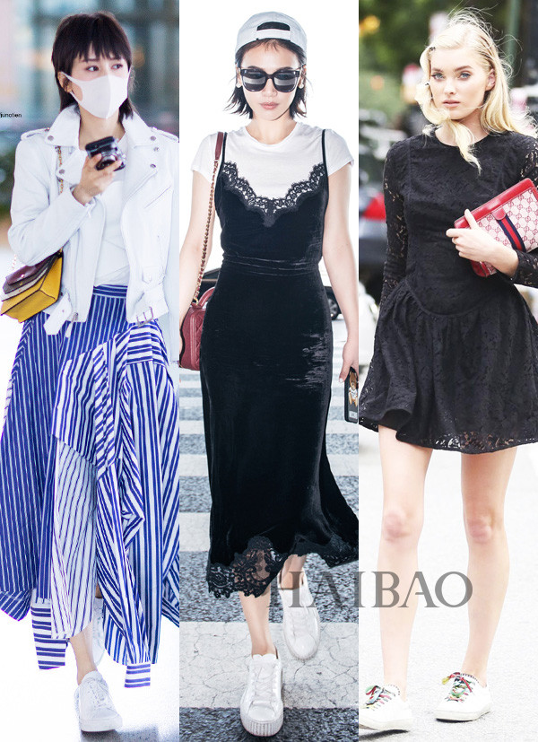 16日时尚热点：安以轩穿adidas出嫁刘雯踩回力逛街明星的鞋很便宜