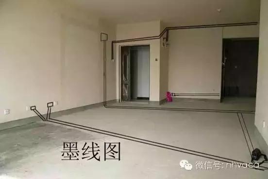 家装电路施工布线图解,精细化装修案例大全