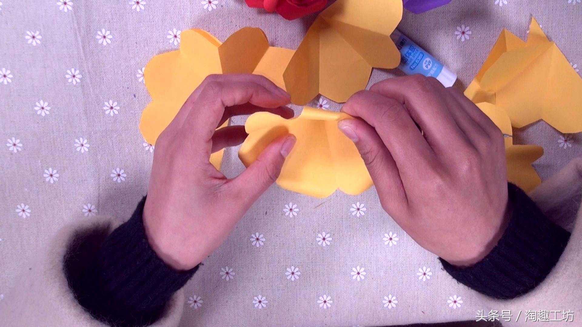 玫瑰花这样折才最漂亮,手残党也能学会的玫瑰花折法