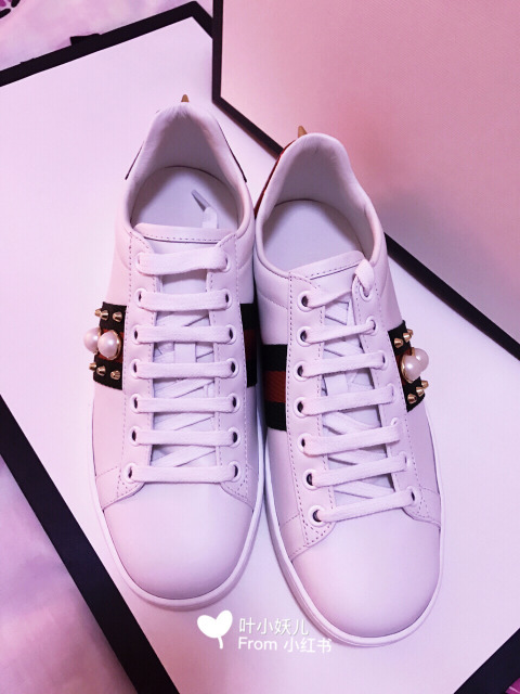 gucci经典小白鞋,gucci小白鞋经典
