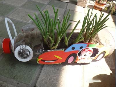 如何用塑料瓶做花盆图解,怎么用塑料瓶做花盆图解