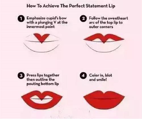 用口红在手上画图案,用手涂口红的正确方法