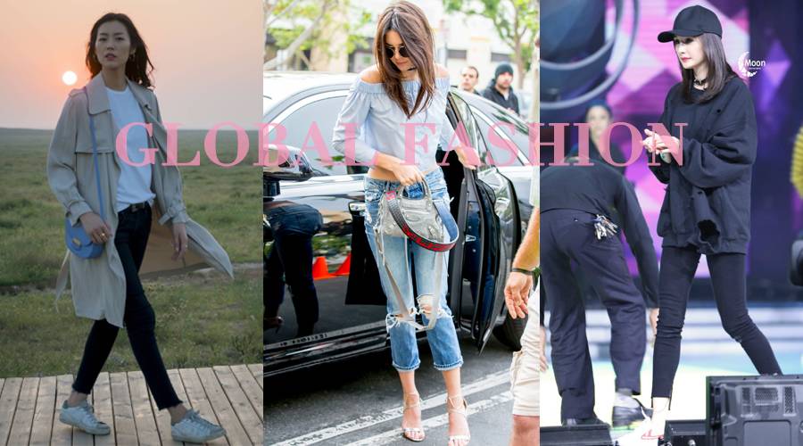 倪妮同款牛仔裤什么牌子,倪妮同款锥形牛仔裤