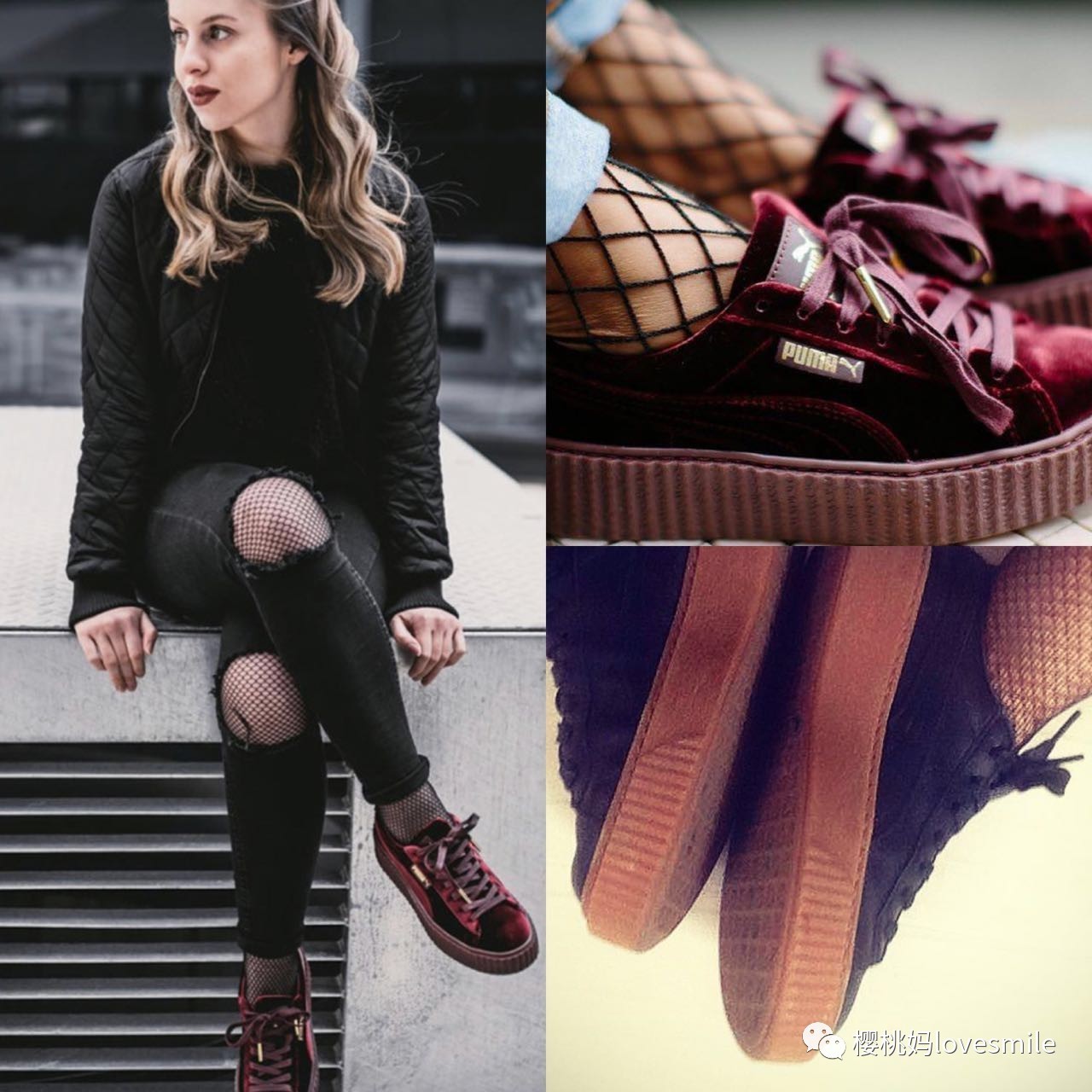 刘雯puma松糕鞋,puma刘雯同款鞋子