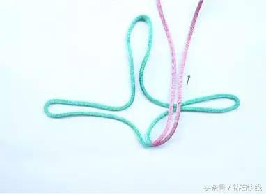 最简单红绳结编法图解,中国结编织红绳子的编法