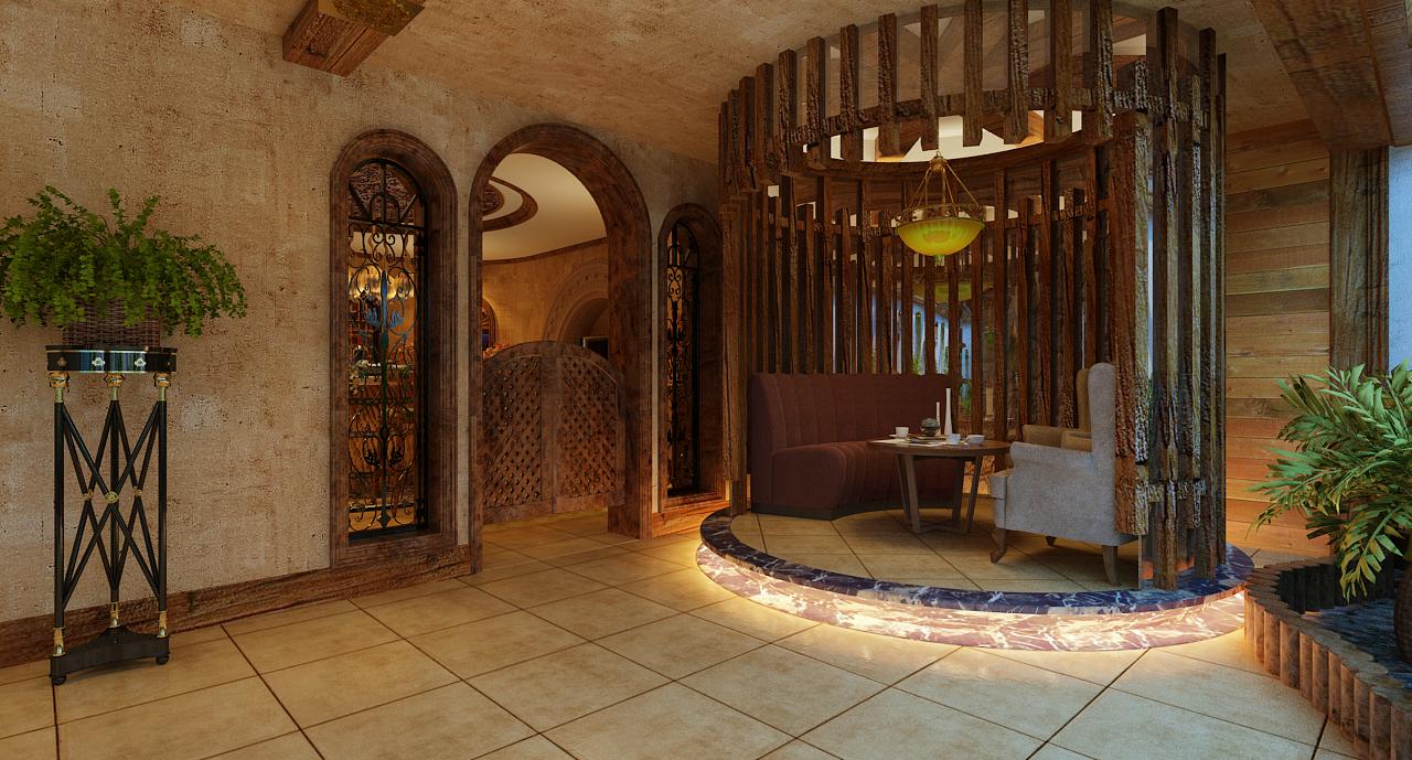 沈阳方林装饰298平别墅,沈阳方林装饰别墅案例