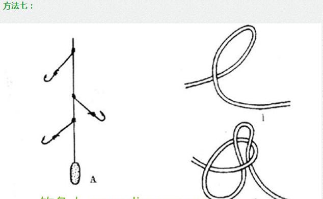 海竿串钩绑法和鱼坠的绑法,海竿串钩钓鲫鱼怎样绑法