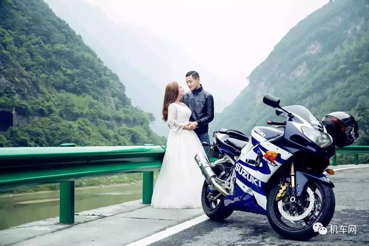 车友风采,遇到摩托车后,感觉每天都是热恋