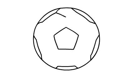 关于足球的画法,足球的画法和技巧