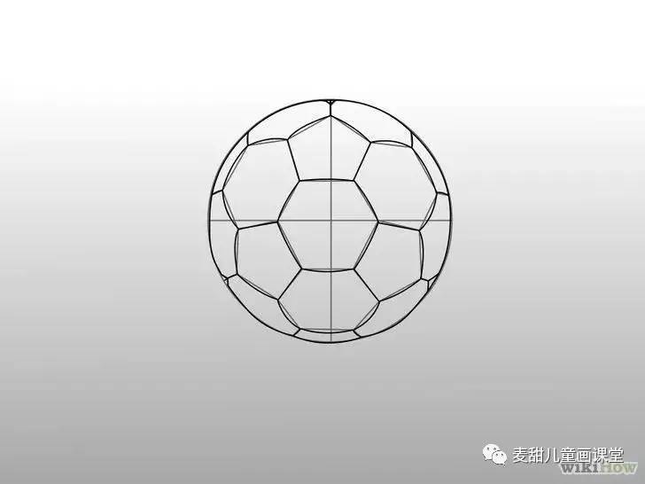 足球的画法和技巧,足球各种画法