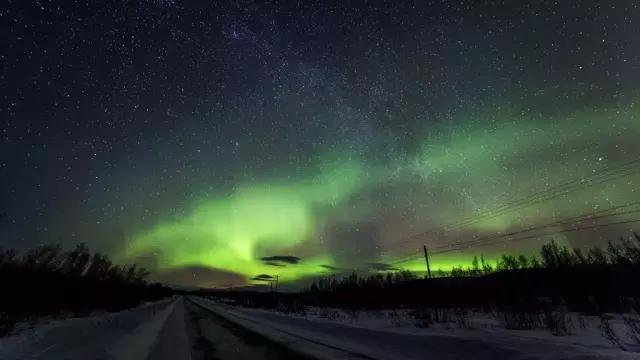 世界最美小镇看极光冬日自驾行摄北极圈