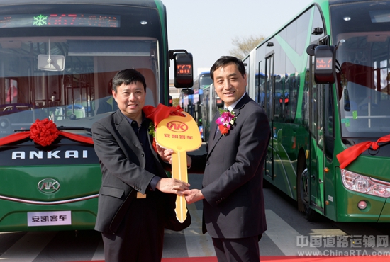安凯发型,安凯子弹头客车