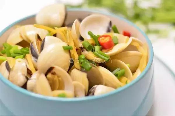 有味道的蛤蜊,蛤蜊很好吃的样子