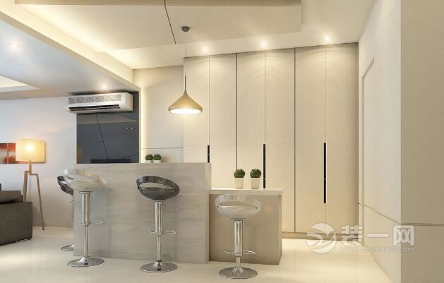 开放式厨房豪华装修,成都别墅厨房现代风格设计装修