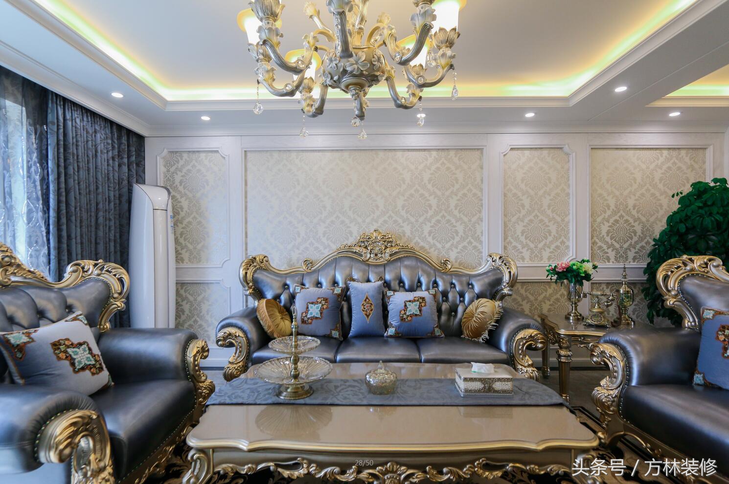 沈阳方林装修样板间效果图,沈阳方林装修改造