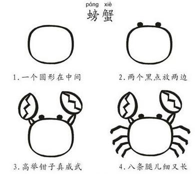 小孩画画简单画法分解,儿童画画教程3-6岁简笔画松树