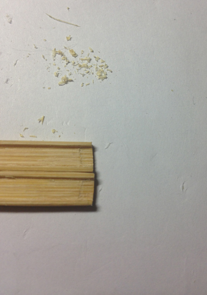 竹筷子制作迷你武士刀,用一次性筷子做武士刀