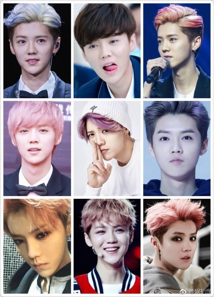 鹿晗新发型什么发色,鹿晗染什么发色好看