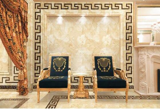 微晶石拼色背景墙好看吗,高端奢石背景墙