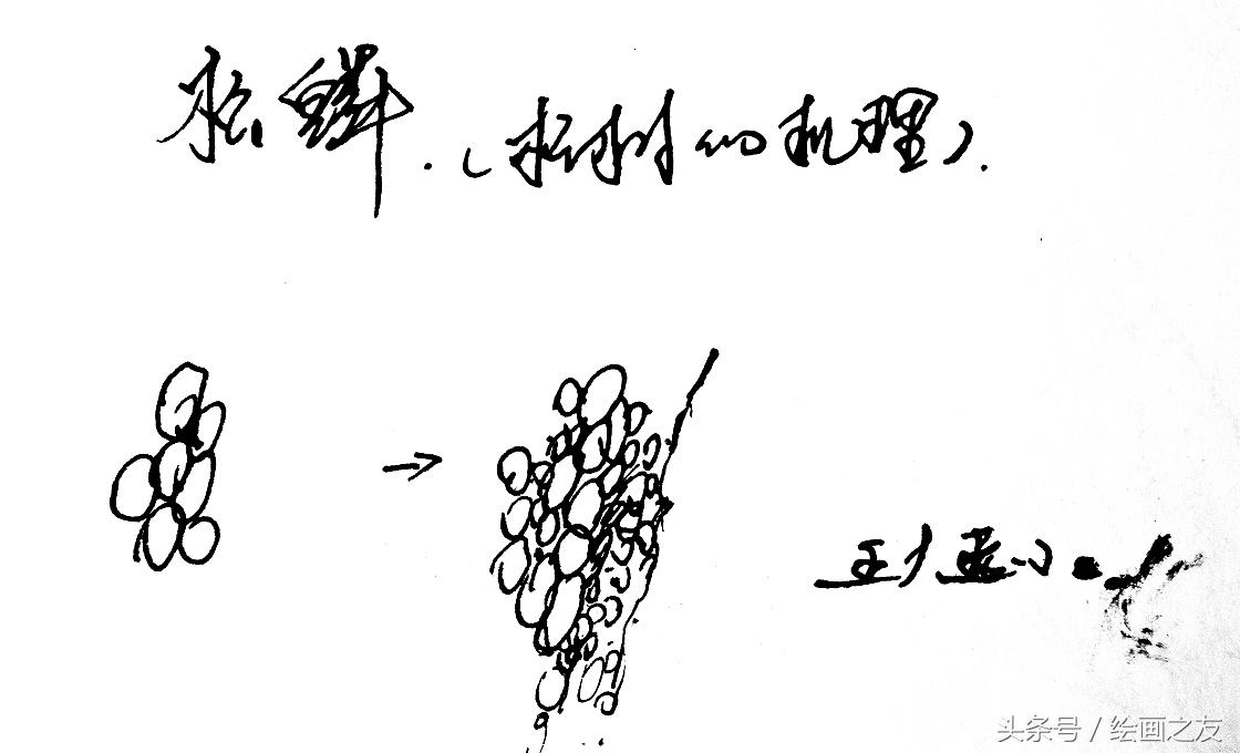 零基础画松树用毛笔画,松树怎么画简单教程