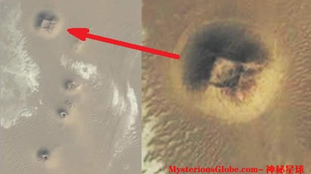 谷歌地球10大奇怪发现,谷歌地图拍到的地球神奇图片