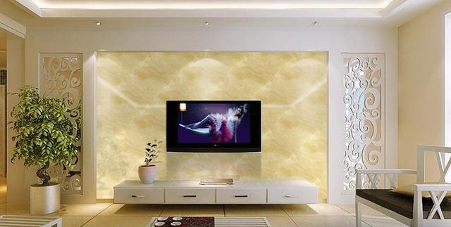 微晶石拼色背景墙好看吗,高端奢石背景墙