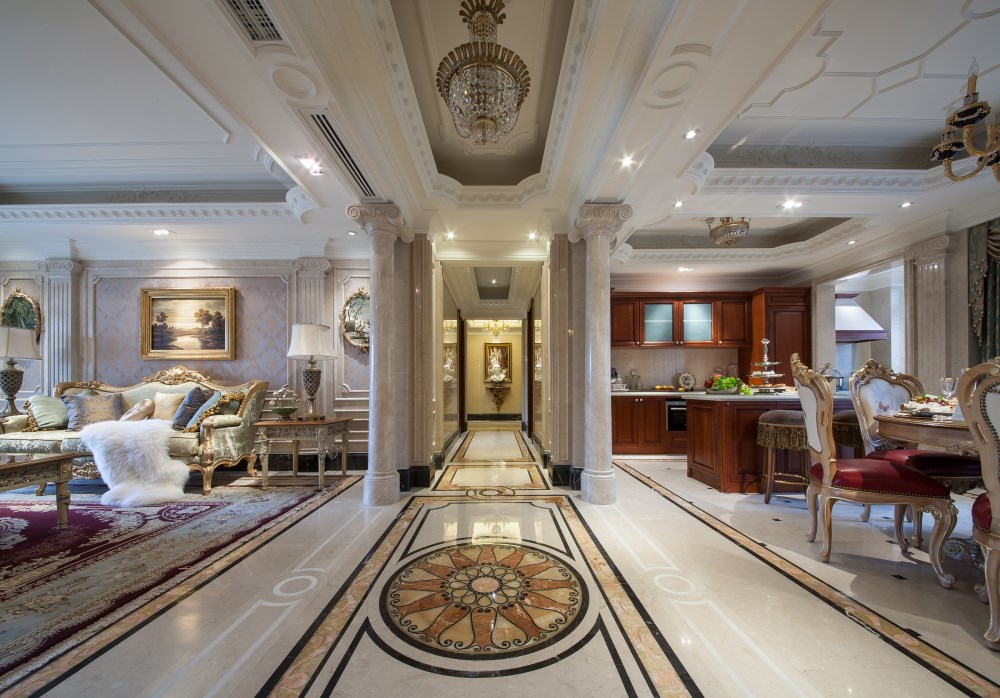 300多平农村豪宅装修视频,国外大气磅礴的美式风豪宅