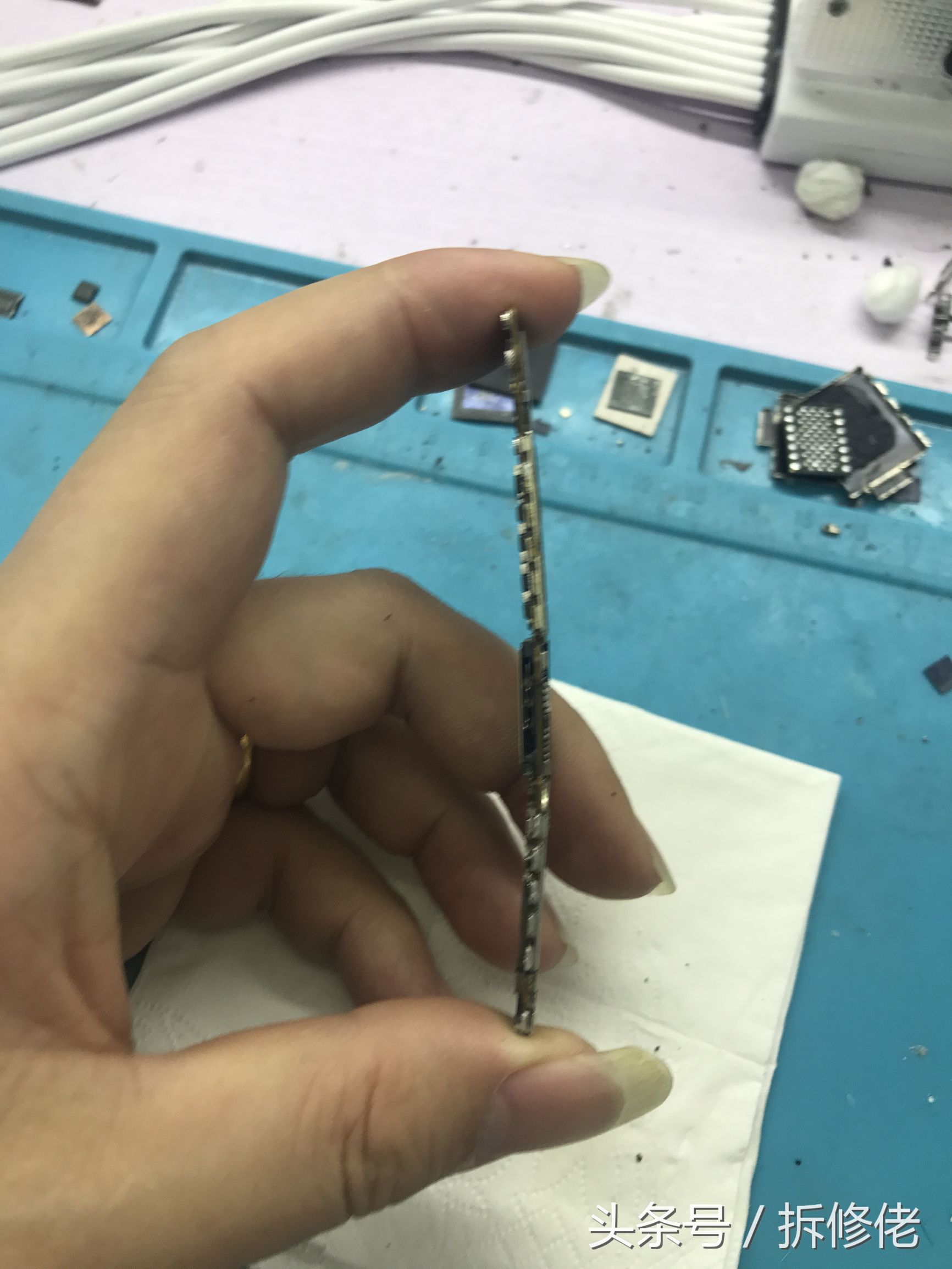 苹果主板变形可以维修吗,苹果6sp主板坏了怎么修