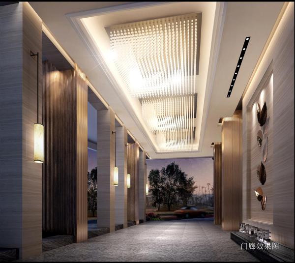 长沙商务公寓酒店装修效果图,湖南四星级酒店设计装修
