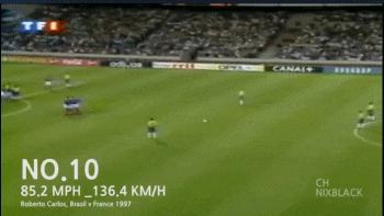 小罗任意球比贝克汉姆多,贝克汉姆小罗皮尔洛任意球