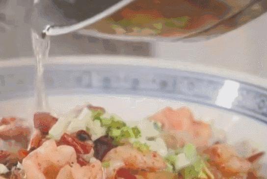 蒜蓉蝴蝶虾湘菜,长沙口味虾湘菜做法