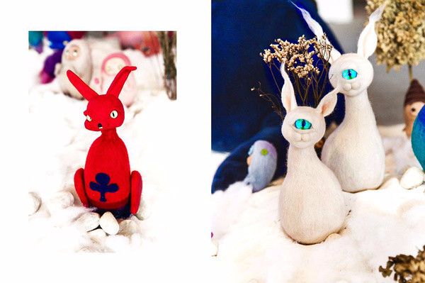 玩偶设计师林良如：怪趣毛毡展览——《23个小怪兽》