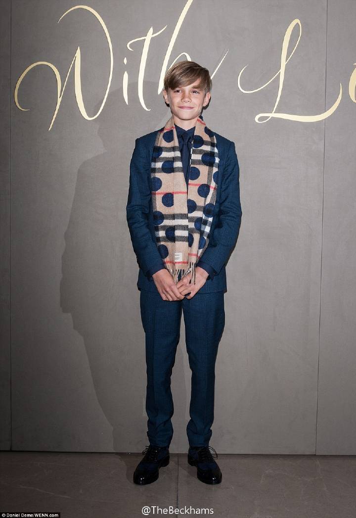 贝克汉姆哪个儿子帅,贝克汉姆三个儿子谁最宠小七
