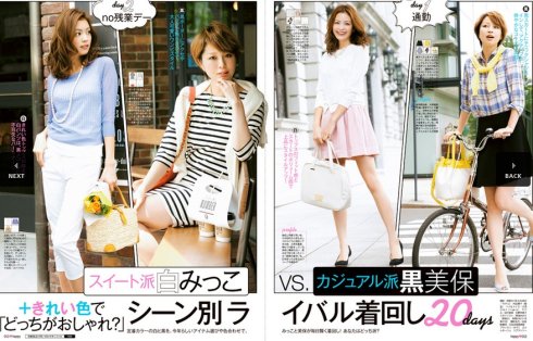 日本时尚界的女性,日本时尚分类