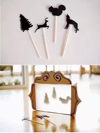 废纸箱做户外儿童玩具,废纸箱做可爱的宝宝