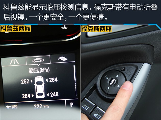 科鲁兹对比福克斯哪款好,两厢雪佛兰科鲁兹值得买吗