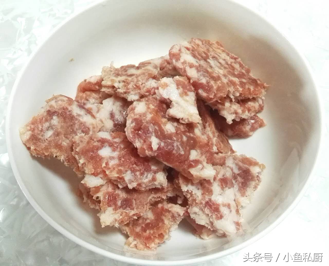 肉馅快速解冻的最快方法,快速解冻肉馅的做法