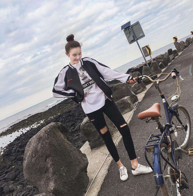 春款休闲球服,少女休闲球服