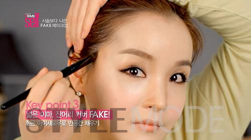 杨幂额头发际线,杨幂发际线教程