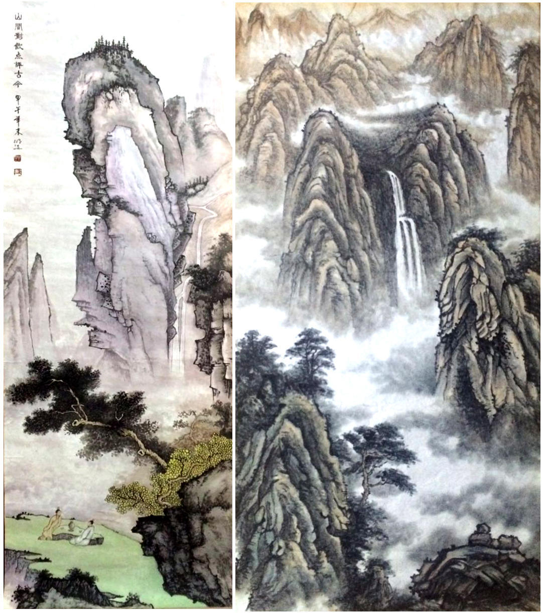 廊坊文安国画家李明江