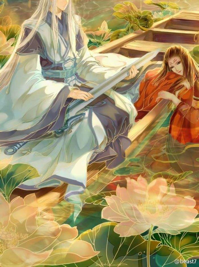 诛仙台边腾起雾气,我回头,竟然是夙渊上神,一头跳入了凡间