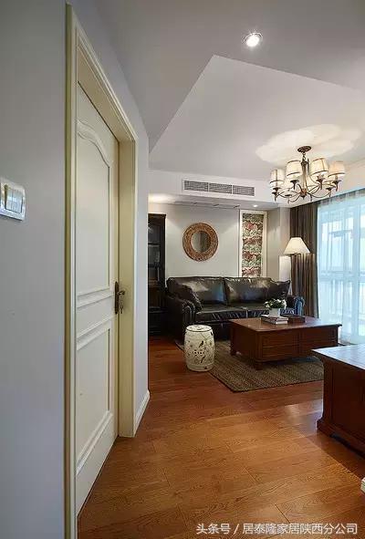 140平装修效果图简约美式,140平四室法式极简