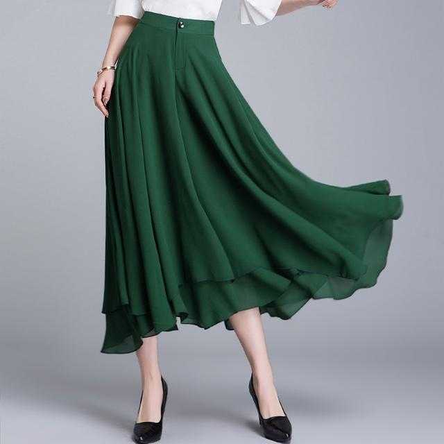 长款裙裤怎么搭配更时尚夏,超宽阔腿裙裤怎么搭配