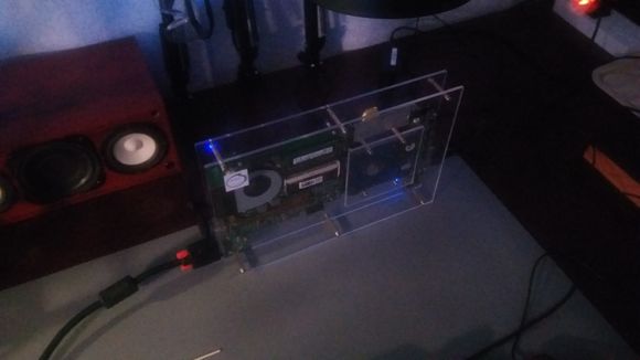 旧办公电脑机箱diy,diy木制笔记本电脑机箱