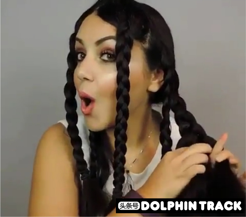 简直美呆了n款ins人气编发学起来,发型推荐长发编发ins