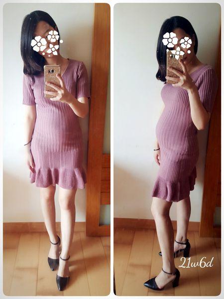 孕妇妈妈的一周穿搭,职场ol孕妇装