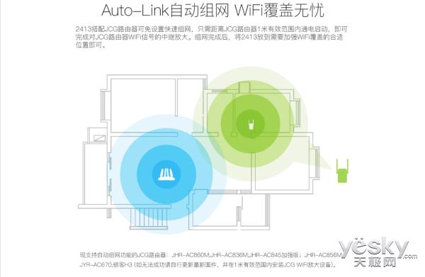 享受无线网络,jcgwifi信号放大器