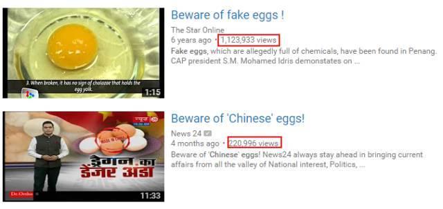 新加坡网传吃到“中国假鸡蛋”？这锅我们中国人可不背