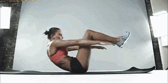 袁姗姗如何练成马甲线条,袁姗姗腹部训练动作大全