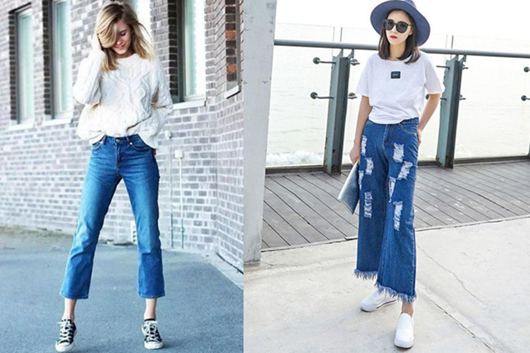 今年最流行的裙裤夏季,今年最流行的裤子和上衣女款式